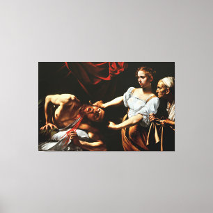 Caravaggio - Judith Beheading Holofernes Canvas Print