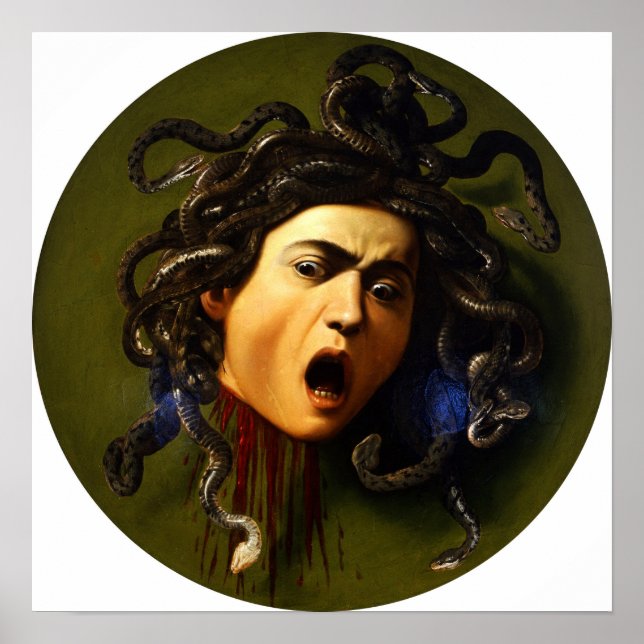 Caravaggio - Medusa 1597 Poster (Front)