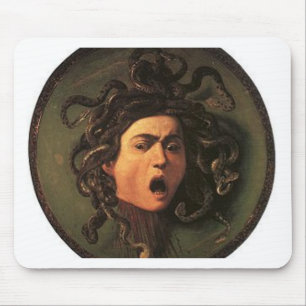 Caravaggio - Medusa - Classic Italian Artwork Mouse Mat