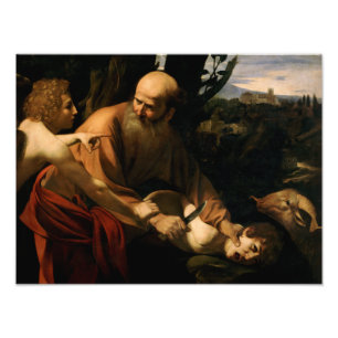 Caravaggio - Sacrifice of Isaac Photo Print