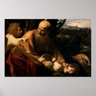Caravaggio - Sacrifice of Isaac Poster