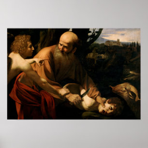Caravaggio - Sacrifice of Isaac Poster
