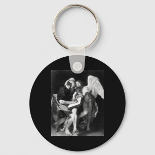 Caravaggio St Matthew And The Angel Key Ring