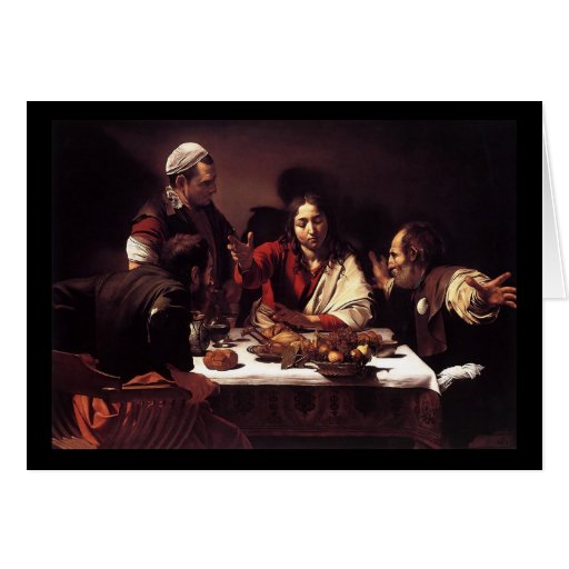 Image of Caravaggio Supper At Emmaus
