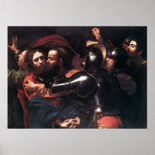 Caravaggio Taking Of Christ Poster