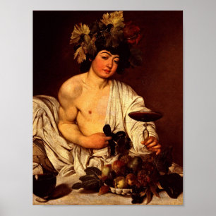 Caravaggio - The Adolescent Bacchus Poster