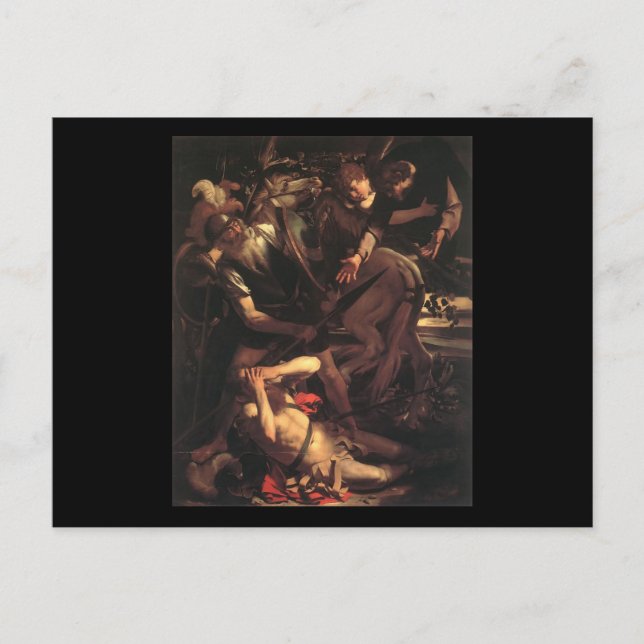 Caravaggio The Conversion Of St Paul Postcard (Front)