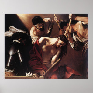 Caravaggio The Crowning With Thorns Poster