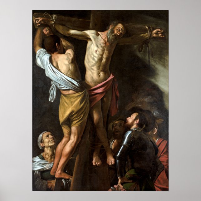 Caravaggio The Crucifixion of Saint Andrew Poster (Front)