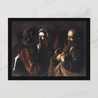 Caravaggio The Denial Of St Peter Postcard