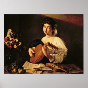 Caravaggio - The Lute Player Poster