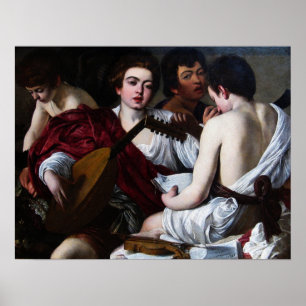 Caravaggio - The Musician Poster