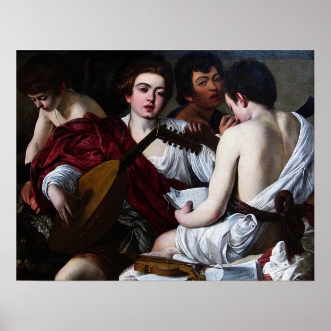 Caravaggio - The Musician Poster (Front)