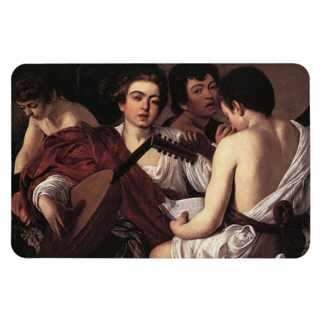 Caravaggio: The Musicians Magnet (Horizontal)