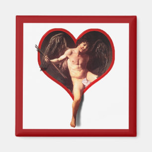 Caravaggio's Cupid (Add Your Text) Magnet