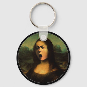 Caravaggio's Mona Lisa Key Ring