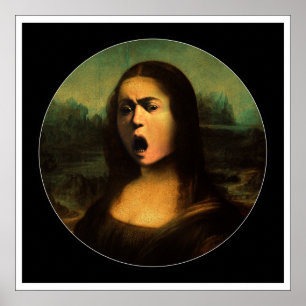 Caravaggio's Mona Medusa Poster