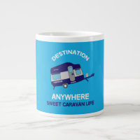 Caravan Art gifts - Love My Caravan Coffee Mug Doo