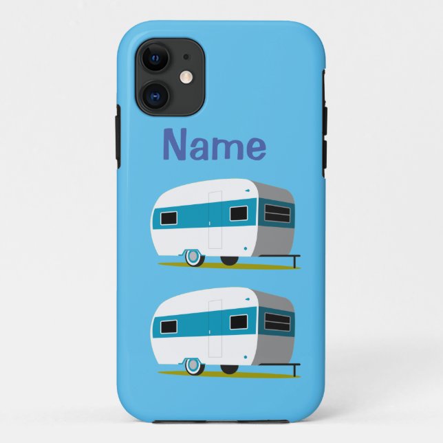 Caravan Camper RV Thunder_Cove  Case-Mate iPhone Case (Back)
