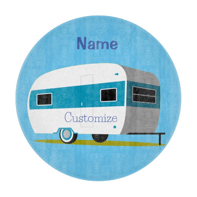 Caravan Camper RV Thunder_Cove  Cutting Board (Front)