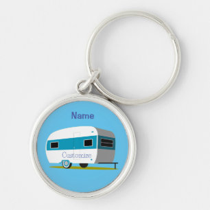 Caravan Camper RV Thunder_Cove  Key Ring