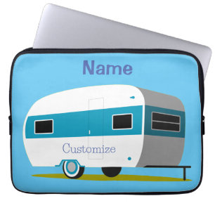 Caravan Camper RV Thunder_Cove  Laptop Sleeve