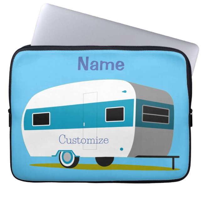 Caravan Camper RV Thunder_Cove  Laptop Sleeve (Front)