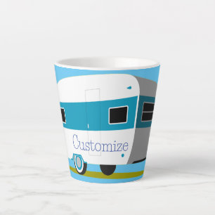 Caravan Camper RV Thunder_Cove Latte Mug