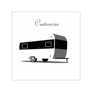 Caravan Camper RV Thunder_Cove Self-inking Stamp