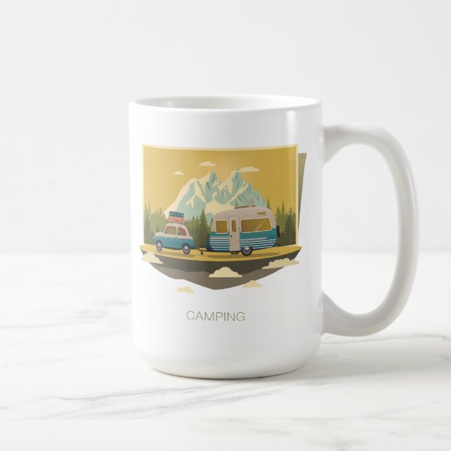 Caravan Camping Coffee Mug (Right)