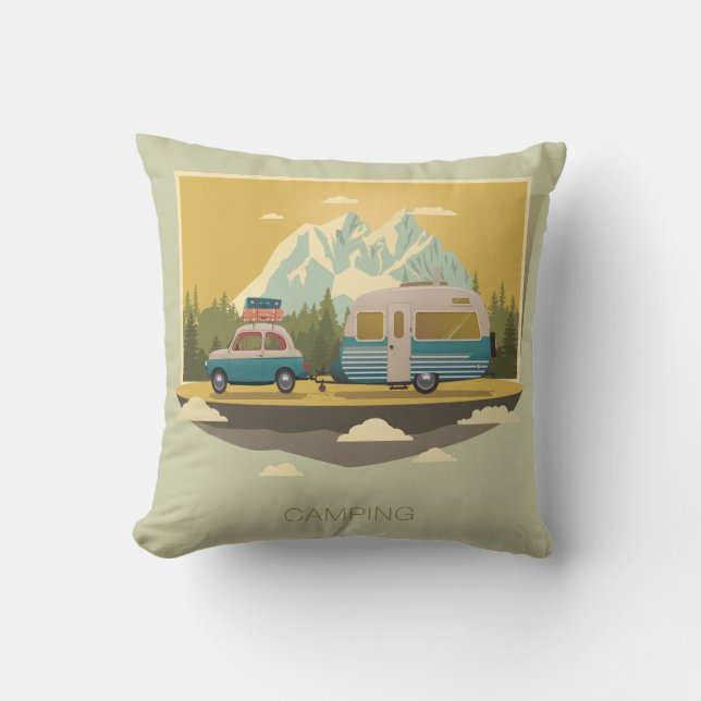 Caravan Camping Cushion (Front)