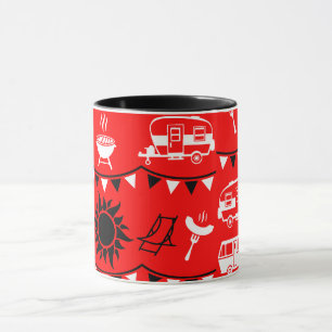 Caravan Camping Decor Mug