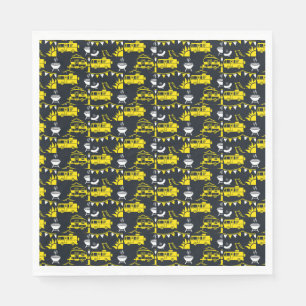 Caravan Camping Decor Napkin