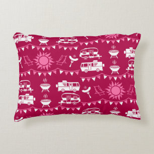 Caravan Camping Home Decor Decorative Cushion