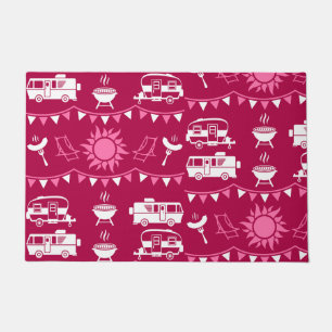 Caravan Camping Home Decor Doormat