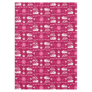 Caravan Camping Home Decor Tablecloth