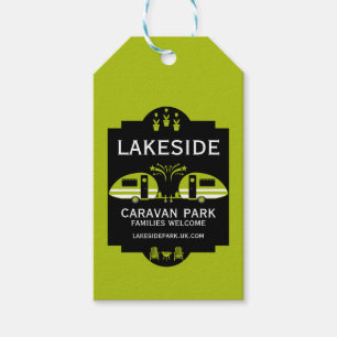 Caravan Campsite Promotion Gift Tags