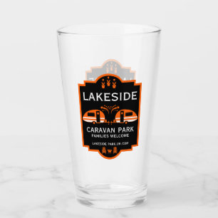 Caravan Campsite Promotion Glass