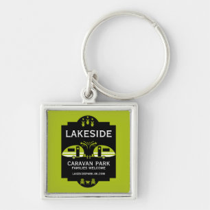 Caravan Campsite Promotion Key Ring