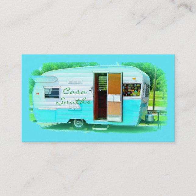 caravan casa Thunder_Cove Business Card (Front)