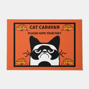 Caravan Cat Door Mat