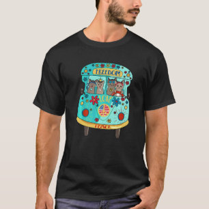 Caravan Holidaymaker Motorhome Travel Vacation Cam T-Shirt