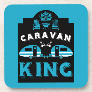 Caravan King Gifts For Campers Coaster