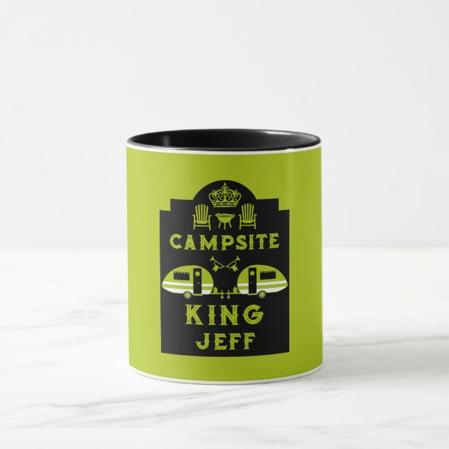 Caravan King Gifts For Campers Mug (Center)