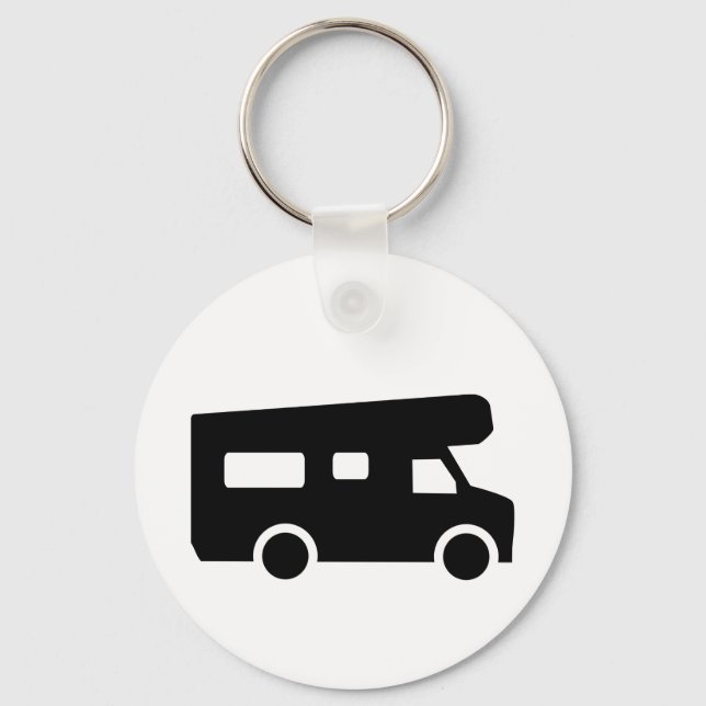 Caravan - Motorhome Key Ring (Front)