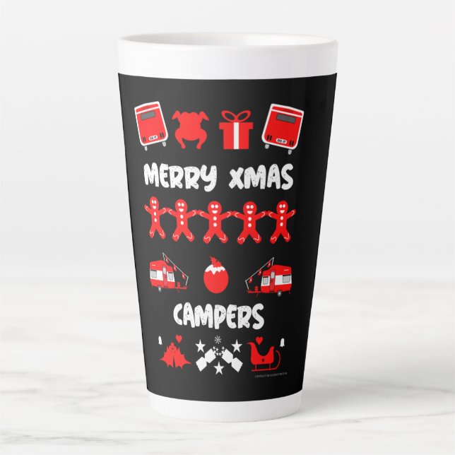 Caravan motorhome Ugly   Latte Mug (Front)