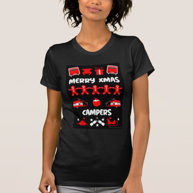 Caravan motorhome Ugly  T-Shirt (Front)