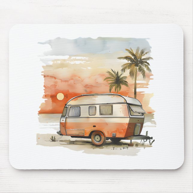 Caravan Mouse Mat (Front)