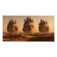 Caravan of Lost Souls in the Silk Desert