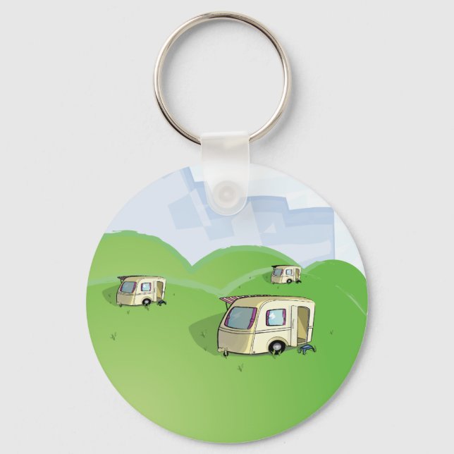 caravan park key ring (Front)